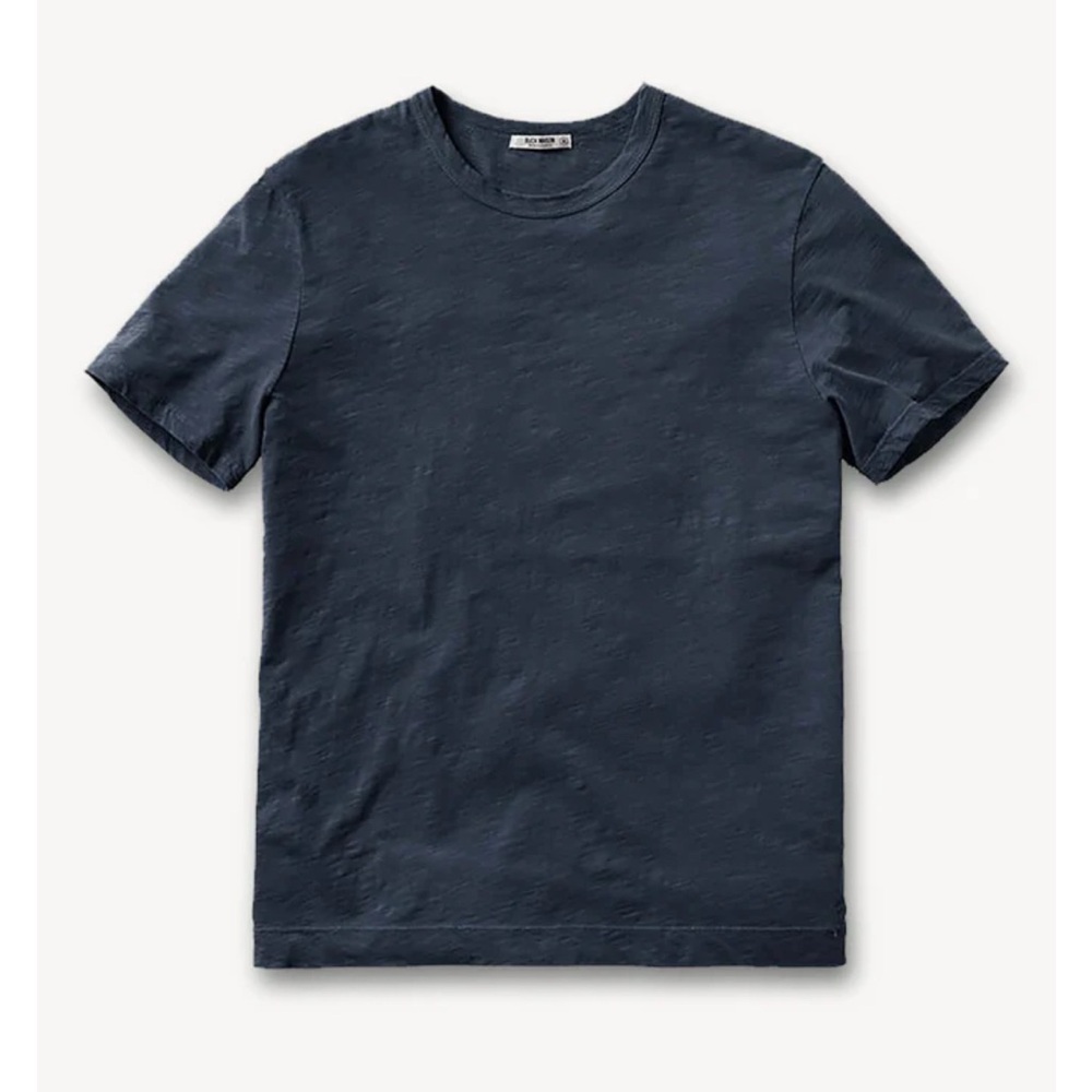 Buck Mason Men's Navy Blue T-Shirt